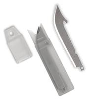 AccuSharp 742C Replaceable Blade Razor Replacement Blades 3.50 Inch Stainless Steel Blade 6 Blades | 015896007422