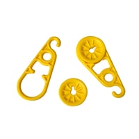 AccuSharp 1006C Super Snaps  Yellow 8.80 Inch Long 6 Pack | 015896010064