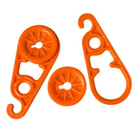 AccuSharp 1008C Super Snaps  Orange 7.80 Inch Long XL 15 Pack | 015896010088
