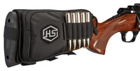 Hunters Specialties 01620 Buttstock Shell Holder  W/Pouch Holds 5 Cartridges Black Polyester | 021291016204 | Hunter | Accessories | Firearm Accessories | Shell Holders