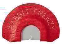 Johnny Stewart Wildlife Calls JSDIA6 Rabbit Frenzy  Diaphragm Call Double Reed Rabbit Sounds Attracts Predator Species Red 45 Degree Cut | 042426416515