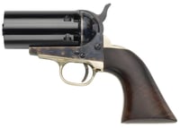 Pietta PF51PEPPER36 1851 Navy  InchYank Inch Pepperbox 36 Cal 6rd Color Case Hardened Frame, Walnut Grip, No Barrel | 641996720161