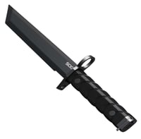 SOG KNIFE BOYONET 7 Inch TANTO BLADE BLACK/BLACK W/SHEATH | 729857006576