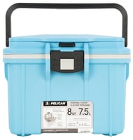 PELICAN COOLERS IM 8 QUART BLUE/GRAY W/ICE PACK  STORAGE | 019428182823