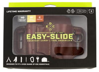 1791 Gunleather HDESSFCHNA EDC Heavy Duty Easy Slide OWB Chestnut Leather Belt Slide Ambidextrous | 810102210623