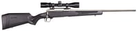 Savage Arms 58132 110 Apex Storm XP 400 Legend 41 18 Inch Carbon Steel, Stainless Barrel/Rec, Black Synthetic AccuFit Stock, Vortex Crossfire II 3-9x40mm Scope | 011256581328