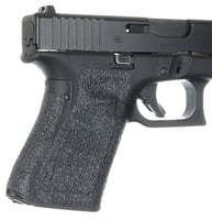 Talon Grips EV02R Adhesive Grip  Textured Black Rubber, Fits Compact Glock Gen 5 19, 23, etc. | 812308020075