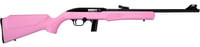 RS22 22LR BLK/PINK 18 Inch 101  SEMIAUTOFIBER OPTIC SIGHTS |.22 LR | 754908212200