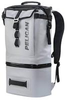 PELICAN SOFT COOLER BACKPACK COMPRESSION MOLDED GREY | 019428165529