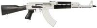 Zastava Arms Usa ZR7762CSB ZPAPM70  7.62x39mm 301 16.30 Inch Black Chrome Lined Steel Barrel, Silver Receiver, Black Polymer Handguard, Fixed Dark Walnut Synthetic Stock | 7.62x39mm | 685757098847