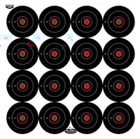 RF312 DRTY BRD 3IN RND TGT 12PKDirty Bird Splattering Targets 3 Inch Bulls-Eye Targets - 12 Sheet Pack 108 totaltargetsSpatter of white appears upon bullet impact - Indoor/outdoor use - Stiff, non-adhesive backing allows you to affix to any surface, add notes save targ, non-adhesive backing allows you to affix to any surface, add notes save targetsets | 029057353099