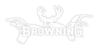 Browning 3922601247 All Season Decal White Vinyl Sticker 12 Inch | 023614420132
