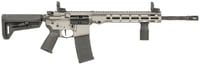 Maxim Defense MXM49734 MD15 L 5.56x45mm NATO 301 16 Inch Fluted Barrel, Sniper Gray Rec/MLOK Handguard, Black Magpul Furniture, SLK Stock, MBUS Sights, Blackout Defense Flat Trigger | .223 REM 5.56x45mm NATO | 680017497347