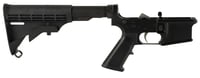 Sons Of Liberty Gun Works MILSPECLOWER Mil-Spec Complete Lower 5.56x45mm NATO, Black, M4 Style Stock, A2 Grip, LFT Trigger | 691821396948