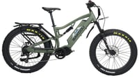 Bakcou E-bikes B-S19-G-B25 Storm 25 Large Matte Army Green 19 Inch w/Stand Over Height of 30.50 Inch Frame, Sram 9sp, 40t Front  Sram 11-34t Rear Cassette Bafang M620 Ultra Motor | 679628564432