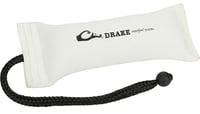 Drake Waterfowl GD3000WHT Firehose Bumper  White Polyester 12 Inch Large | 659601276644