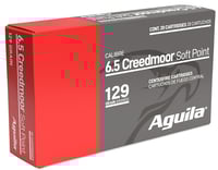 Aguila 81489AG   6.5Creedmoor 129gr InterLock Boat Tail Soft Point 20 Per Box/10 Case | 640420015231