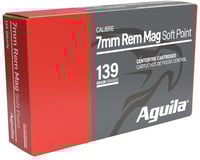 Aguila 80591AG   7mm Rem Mag 139gr InterLock Boat Tail Soft Point 20 Per Box/10 Case | 640420012667