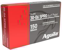 Aguila 8108AG   3006Springfield 150gr InterLock Boat Tail Soft Point 20 Per Box/10 Case | 640420012094
