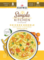 ReadyWise RWSK05062 Simple Kitchen Chicken Noodle Soup 8 Servings Per Pouch, 6 Per Case | 850045543617