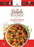 ReadyWise RWSK05065 Simple Kitchen Minestrone Soup 8 Servings Per Pouch, 6 Per Case | 850045543648
