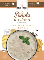 ReadyWise RWSK05066 Simple Kitchen Creamy Potato Soup 8 Servings Per Pouch, 6 Per Case | 850045543655