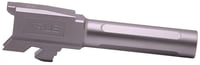 True Precision Inc TPG43BX Glock 43  Satin Stainless Steel 416R | 9x19mm NATO | 719104534402