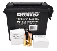 AMMO INC 7.62X39MM 123GR FMJ 180RD | 818778024896