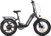 Rambo Bikes RANBK Ranger Folding Matte Black 750W Rambo Hub Motor Motor Up to 30MPH Speed | 850059854006