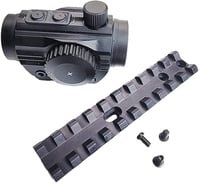 Crickett KSA00425PAL Pistol Picatinny Scope Mount Kit  Matte Black | 611613024255