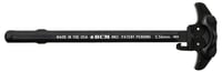 CHARGING HANDLE MK2 MED LATCH AMBIAsymmetric MK2 Charging Handle Black - Med Latch - Ambi - 5.56mm - Medium latchextends past the main body approximately 0.92 Inch, ambi-sided. Compatible with Mil-Spec AR-15 Direct Impingement Weapon Systems. The U.S. patents pending BCM Mod 3Spec AR-15 Direct Impingement Weapon Systems. The U.S. patents pending BCM Mod 3 Charging HandlCharging Handl | 812526023797