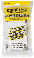 Otis Patches 3 Inch Small Caliber Cleaning Patches 100/ct  | NA | 014895009604