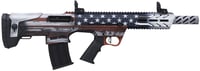Citadel FRPS1218USA Pup Scout  12 Gauge Semi-Auto 3 Inch 51 18.50 Inch Steel Barrel, USA Flag Picatinny Rail Aluminum Receiver, Picatinny Handguards, Adj Cheek Riser Synthetic Stock, Black Polymer Grip | 682146898187 | Howa | Firearms | Shotguns | Tactical