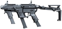 Recover Tactical PIXPMGFBR01 P-IXMG  PG9 SR20 Metal Front Guard Folding Brace Black | 7290117421635 | Recover | Gun Parts | Conversion Kits 