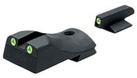 Kimber Mfg.,inc ML11212 1911 Slant Fixed Night Sight Set  Green/Tritium Black Outline Front SightGreen/Tritium Black Outline Rear Sight | 669278112121