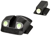 Kimber Mfg.,inc ML11229 Micro.380/Micro9 Sight Set  Green/Tritium Black Outline Front SightGreen/Tritium Black Outline Rear Sight | 669278112299