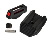 Kimber Mfg.,inc 4000153 KS6 Fiber Optic Sight Set  Red/Fiber Optic  Front Sight Black/Blank Rear Sight | 669278401539