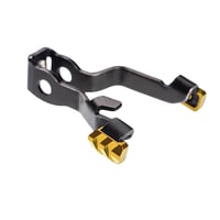 Tyrant CNC TDGSTOP5GOLD Extended Slide Release  9mm Glock Gen5 Gold 6061 Aluminum | 7426848614194