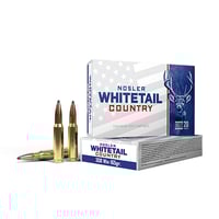 Nosler 40120 Whitetail Country  308Win 165gr Spitzer Boat Tail 20 Per Box/10 Case | 7.62x51mm NATO | 054041401203