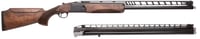Charles Daly 930410 202 Unsingle Combo 12 Gauge Break Open 2.75 Inch 2rd 32 Inch Black Over/Under Vent Rib Barrel, Black Steel Receiver, Adj Cheek Riser Walnut Wood Stock  | 12GA | 8053800948166