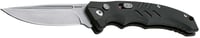 Boker 01BO482 Intention II  Folding Drop Point Plain D2 Steel Blade Black G10 Handle | 788857753958