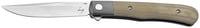Boker 01BO930 Trapper  3.23 Inch Plain NitroV Blade Micarta Handle | 788857786772