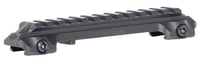 Reptilia LLC 100269 RMU Mount 12 Slot Black 7075T6 Aluminum MilSpec 1913 Picatinny Rail Mount | 850053448614