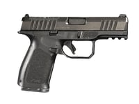 Rost Martin RM1CBLKOSP10CA RM1C CA Compliant 9mm 101 4 Inch Black Compensated Match Grade Barrel, Black Tenifer Optic Ready/Serrated Steel Slide, Black Textured Grip | 860011577362