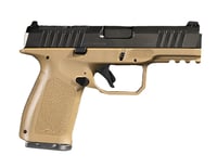 Rost Martin RM1CFDEOSP10CA RM1C CA Compliant 9mm 101 4 Inch Black Steel Barrel, Black Tenifer Optic Ready/Serrated Steel Slide, Flat Dark Earth Polymer Frame w/Picatinny Rail, Textured Grip | 860011577379