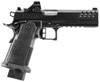 Bersa M2XIO5BBFN M2XI  9mm Luger 221 5 Inch Match Grade Bull Barrel, QPQ Tenifer Cerakote Lightening Cut/Optic Cut/Serrated Steel Slide  Frame w/Beavertail  Picatinny Rail, Black Polymer Grip  | 9x19mm NATO | 704674281016