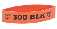 Faxon Firearms FX300MB  Magazine Marker Bands 300 Blackout Fits AR15 Red Silicone 10 Pack | 816341021099