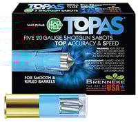 Brenneke SL202TOPN TOPAS  20Gauge 2.75 Inch 1/2oz Sabot Slug Shot 5 Per Box/50 Case | 030128200136