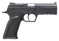 Tanfoglio TFFORCES9 Force Esse 9mm Luger 161 4.40 Inch Stainless Steel Barrel, Black Serrated Steel Slide, Black Polymer Frame w/Picatinny Rail, Textured Grip | 9x19mm NATO | 8051770131366