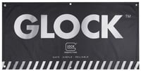 Glock AD02044 Fabric Banner  Black 4 x 2 | 764503062476